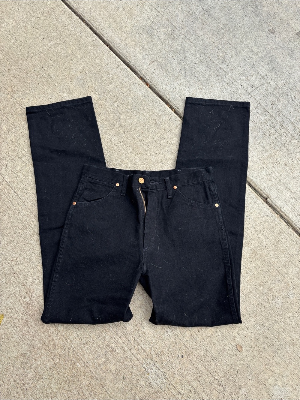 Black Men's Wrangler Jeans